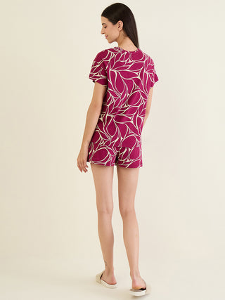 Cozy Canopy Shorts Set