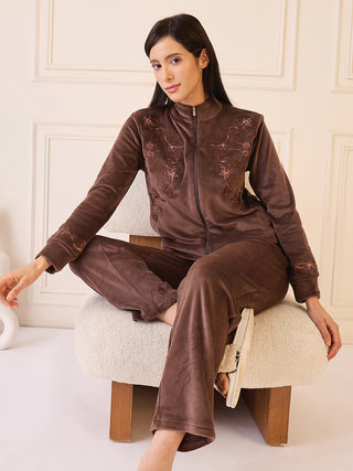 Velvet Bloom Tracksuit
