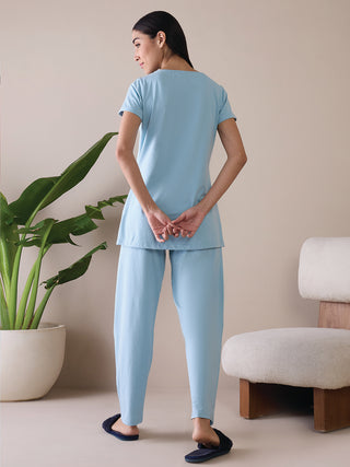 Midnight Bloom Pyjama Set