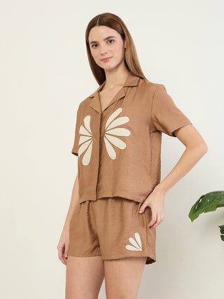 Petal Pop Button Down Coord Set