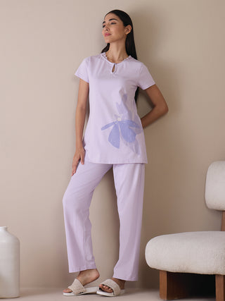 Midnight Bloom Pyjama Set