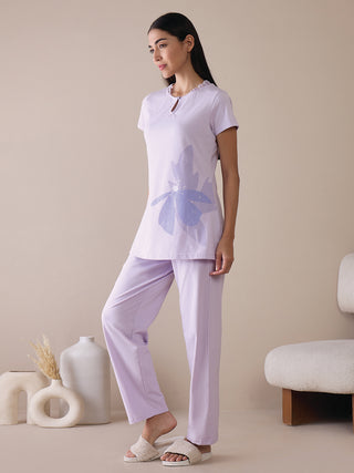 Midnight Bloom Pyjama Set