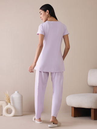 Midnight Bloom Pyjama Set