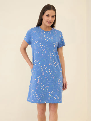 Celestial Dots Short Dress