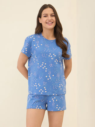Celestial Dots Shorts Set