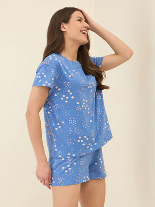 Celestial Dots Shorts Set