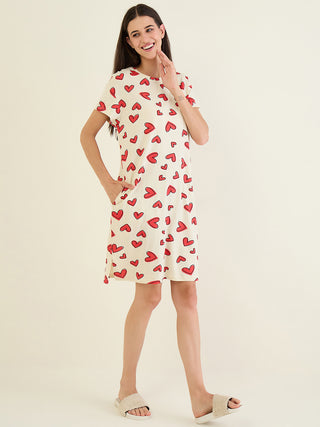 Heart Pop Short Dress