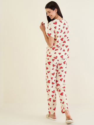 Heart Pop Pyjama Set