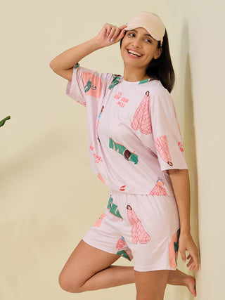 Slumber More Shorts Set