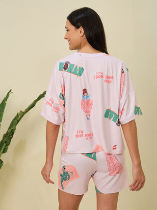 Slumber More Shorts Set
