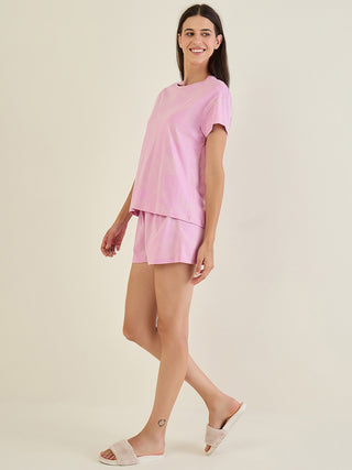 Cozy Veil Shorts Set