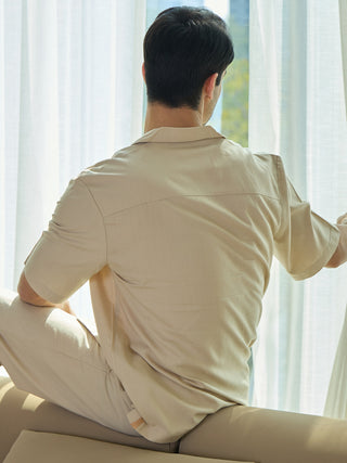 Elite Mode Button Down Pyjama Set