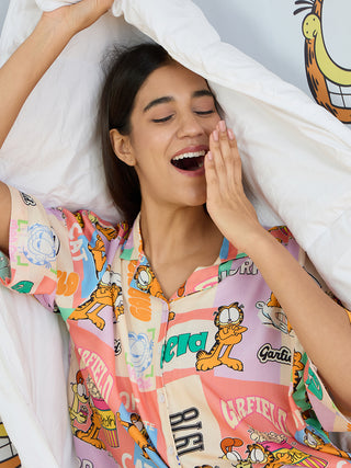 Garfiled Snooze Party Palazzo Set