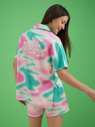 Snoopy Hazy Hues Shorts Set