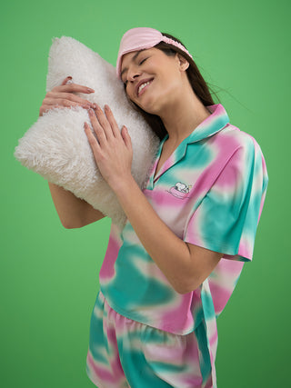 Snoopy Hazy Hues Shorts Set