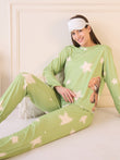 Starry C'EST LA VIE Jogger Pyjama Set - Green