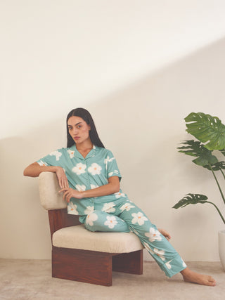 Summer Blossom Pyjama Set