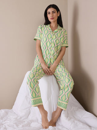 Retro Rhythm Pyjama Set