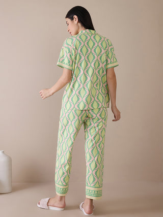 Retro Rhythm Pyjama Set