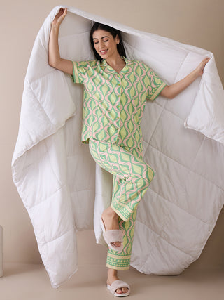 Retro Rhythm Pyjama Set