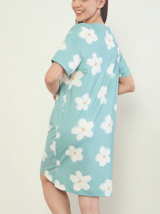 SoftCloud<sup>TM</sup> White Blossom Lace Trim Nightdress