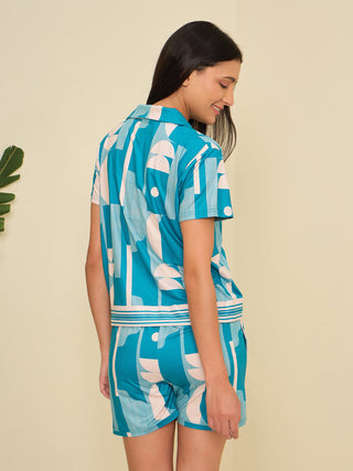 Pattern Play Shorts Set