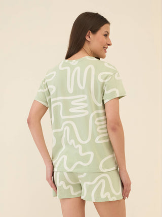 Calm Wave Shorts Set