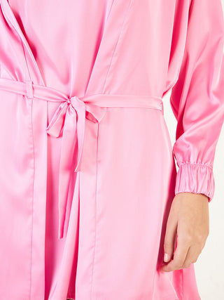 Silky Robe Set