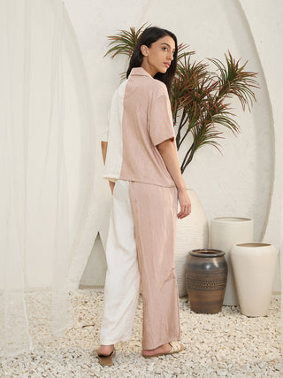 Dual Elegance Palazzo Set