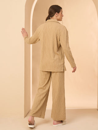 Elegant wave Wide Pyjama Set