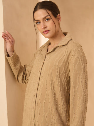 Elegant wave Wide Pyjama Set