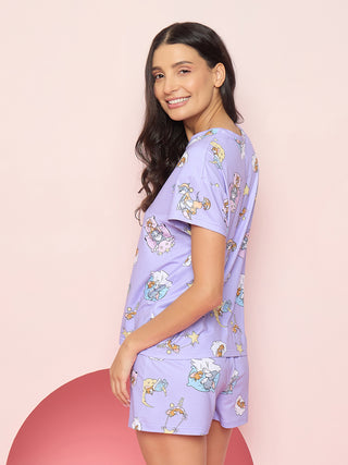 SoftCloud<sup>TM</sup> Tom & Jerry Sleepy Stars Shorts Set