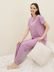 BambooSoft™ Essential Pyjama Set - Lavender Mist