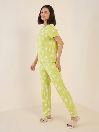 Simply Lazy Cute Pups Pyjama Set