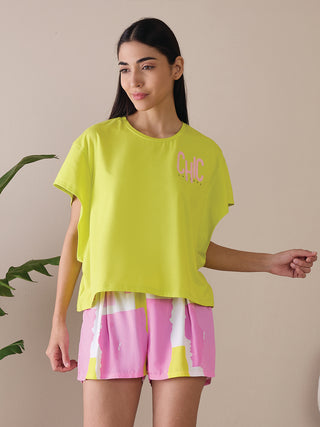 Chic Culture Shorts Set