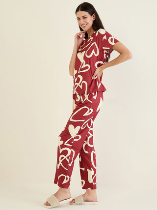 Heartsy Pyjama Set