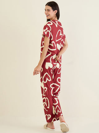 Heartsy Pyjama Set