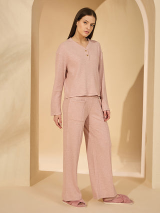 Knit Ease Wide Pyjama Set