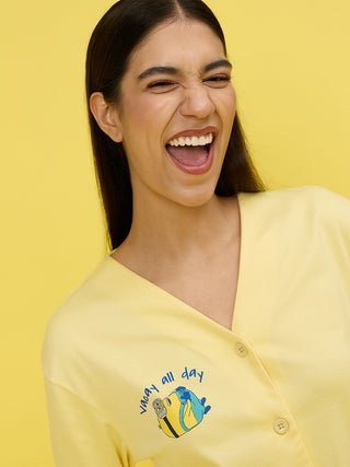 Minions Lazy Club Wide Pyjama Set