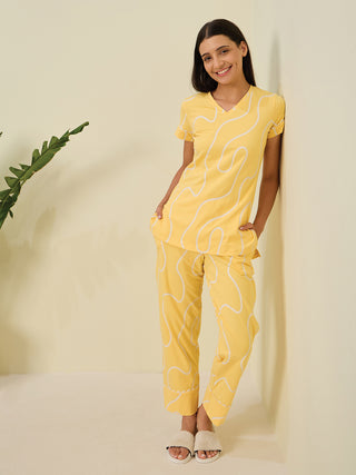 Wave Whisper Pyjama Set