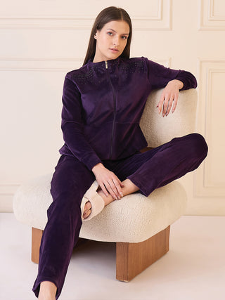 Velvet Gleam Tracksuit
