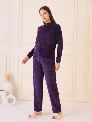 Velvet Gleam Tracksuit