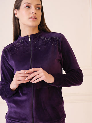 Velvet Gleam Tracksuit