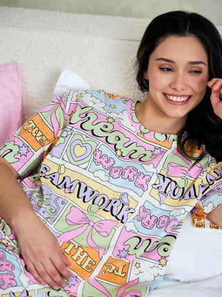 NapSoft<sup>TM</sup> Teamwork Dream Shorts Set