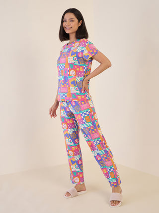 Simply Lazy Snooze Feast Pyjama Set