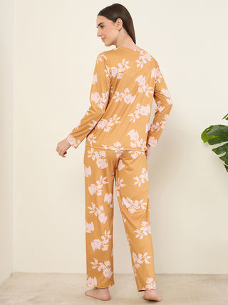 Midnight Flora Pyjama Set