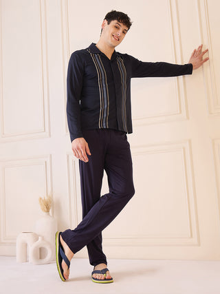 Stripe Edge Pyjama Set