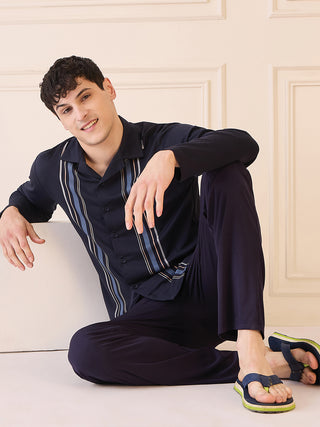 Stripe Edge Pyjama Set