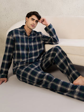 Warm Check Pyjama Set