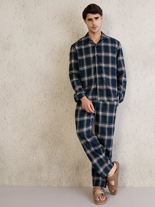 Warm Check Pyjama Set